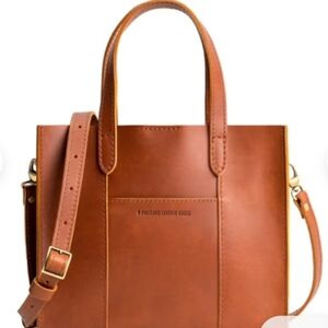 New Portland Leather Crossbody Tote Lola
